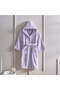Kids Hooded Bathrobe | Monogrammed Letter 'Z' | Soft Cotton Comfort - 3