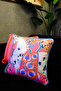 Digital Printed Decorative Double-Sided Pink Pattern Throw Pillow Pillowcase 45X45 cm - 4
