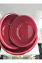 3-Piece Mixed Vivid Color Plastic Basin Set Kitchen Container Bowl Set (7.5/10/15 Liters)3 - 2