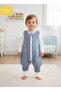 Muslin 1.0 Tog Spring/Summer with Footed Booties, Sleeveless m Transitional Sleeping Bag for Girls and Boys/