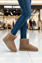 Mink Suede Fur Lined Cold Resistant Women's Boots Pc-55394 Z