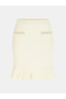 Raina Knitwear Women's White Skirt W6Rd75Z4422-G012 - 4