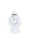 Kids Hooded Bathrobe | Monogrammed Letter 'J' | Soft Cotton Comfort