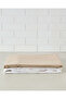 White And Beige 4 Piece Printed Quilt Set (Double Size) - 2