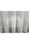 V-117 Marina Gold 1/2.5 Bamboo Tulle Curtain - 7