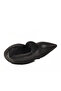 Black Fur Lined Zippered Women's Heeled Boots 9652003 Z - 4