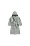 Kids Hooded Bathrobe | Monogrammed Letter 'F' | Soft Cotton Comfort