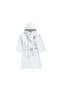 Kids Hooded Bathrobe | Monogrammed Letter 'G' | Soft Cotton Comfort