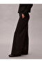 Ponte Logo Waistband Women's Black Sweatpants Lv044E622G-Ub1 - 6