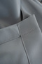 Dark Blackout Lightproof Blackout Thick Background Curtain Living Room Bedroom Children's Room No Piles Gray - 5