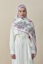 Flora Luxe Voile Silk Shawl Pink