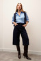 Long Denim Bermuda