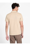 Short Sleeve Paul Collar Polo Collar Men's Brown Polo T-Shirt M6Rp47Kars2-G1Dr - 4