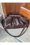 Women's Knitted Pattern Crossbody Casual Clutch Bag - 4