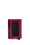 Men's Genuine Leather Claret Red Card Holder - 4