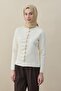 Ck Cashmere Silk Shawl Light Beige - 2