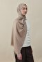 Ck Cashmere Silk Shawl Mink - 5