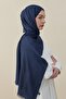 Ck Cashmere Silk Shawl Navy Blue - 4