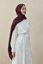 Crimson Mist Wool Silk Shawl - 3