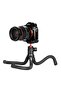Flexible Tripod Stand with 360° Ball Head, 2kg Load, Non-Slip Grip & Accessory Mount - 6
