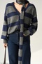 Women's Anthracite Scarf Knitwear Cardigan - 4