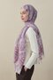 Ethnic Pattern Wool Silk Shawl - 3
