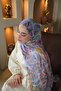 Helia Cotton Shawl Lilac - 4