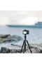 Professional Aluminum Tripod 155cm Height with Phone Mount, 12kg Load Support - 4