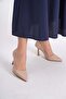 Nude Stiletto Women's High Heels - 3