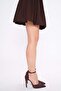 10.5 cm Brown Suede Stiletto Women's High Heels - 4