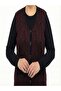 Patterned Classic Knitted Buttoned Vest - 2