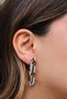 Vip Spiral Plate Earrings Metal Earrings with Steel Tips 5cm - 6