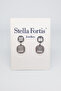 Geometric Stone Dangle Earrings – Gold |   Sf Signature Series - 3