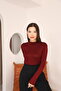 Women's 2-Piece Long Sleeve Half Fisherman Stretch Fabric Combed Cotton Bodysuit - 3