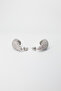 Damla Form Zircon Decorated Earrings – Bottega Style |   Gold & Silver
