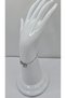 Stainless Steel Silver Color Three-Dimensional Heart Detailed -M- Letter Bracelet - 3