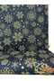 Snowy Snowflake Patterned Water and Stain Repellent Panama Linen Small-Scale Premier Duck Fabric Cloth 100X180 - 2