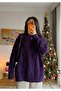 Alisa Patterned Long Knit Sweater - 5