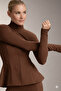 Women's Light Warm Running Volanli Zippered High Collar Sports Jacket – Flexible Activewear - 2