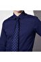 Slim Fit Slim Fit Straight Collar Long Sleeve Easy Iron Four Seasons Laci Men's Shirt - 8