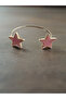 Gold Color Pink Star Bracelet - 2