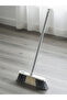 BB2109 Grey Force Floor Broom with Metal Handle - Soft Dense Bristles for Indoor Cleaning - 2
