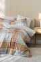 مزيج وتناسق |   ميلو |   طقم غطاء لحاف مزدوج مصنوع من القطن بنسبة 100% - 2
