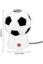 Football Popcorn Maker, 1200W Hot Air Popcorn Machine | Healthy, Oil-Free Snack, Overheat Protection - 5