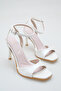 Women's Ankle Strap High Heel Shoes
