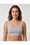 Stone Gray Sports Bralet Stone Gray