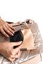 Women's Diamond Pattern Bucket Model Lightweight and Stylish Wallet Shoulder Bag with Shiny Parachute Fabric - 4