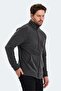 Daily Comfortable Fit Fleece Dark Gray Hooded Sweatshirt - 4