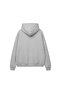 Harvard V2 Printed Oversized Unisex Light Gray Hoodie - 2