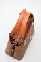 Women's Special Design Textured Hand and Shoulder Bag - 6